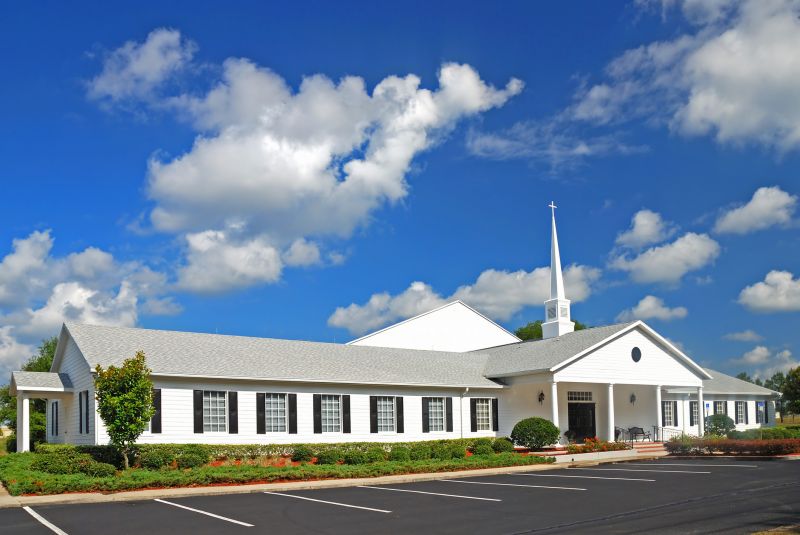 Church Parking Lot Paving